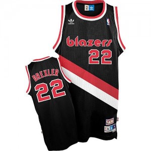 Maillot Basket Clyde Drexler Blazers Adidas Throwback No.22 Noir Homme