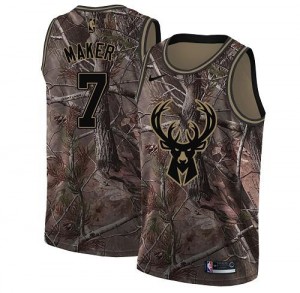 Nike NBA Maillots De Basket Thon Maker Bucks No.7 Homme Realtree Collection Camouflage