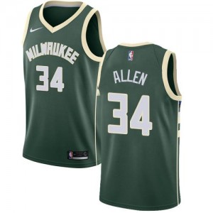 Nike Maillot De Ray Allen Milwaukee Bucks Enfant Icon Edition vert No.34