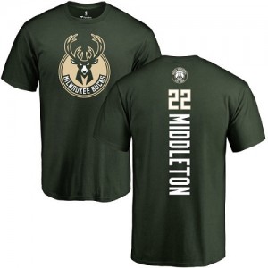 T-Shirts De Basket Middleton Milwaukee Bucks Homme & Enfant vert Backer Nike No.22