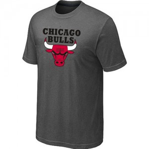 T-Shirt De Basket Bulls Big & Tall Short Sleeve Homme Gris foncé