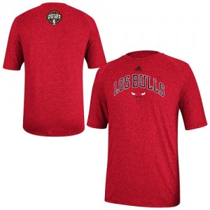 T-Shirts Bulls Adidas Homme 2014 Noches Enebea Rouge