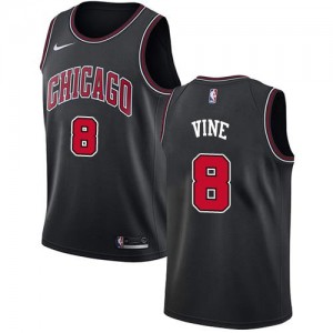 Maillot Basket Zach LaVine Chicago Bulls Statement Edition Nike Homme No.8 Noir