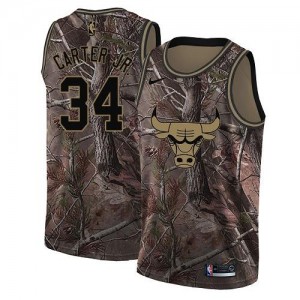 Nike NBA Maillot Carter Jr. Chicago Bulls Realtree Collection Homme Camouflage #34