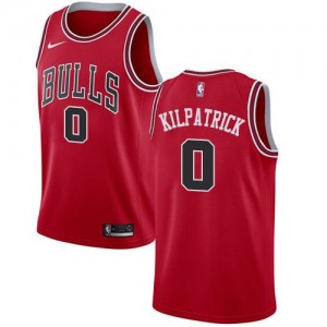 Nike NBA Maillots Basket Kilpatrick Chicago Bulls #0 Icon Edition Enfant Rouge