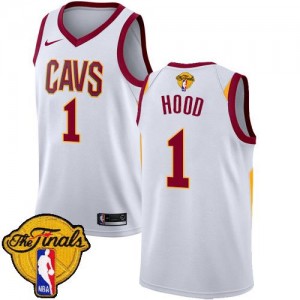 Nike Maillots Basket Hood Cleveland Cavaliers #1 Homme Blanc 2018 Finals Bound Association Edition
