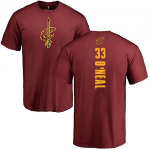 Nike T-Shirt Basket O'Neal Cavaliers No.33 Homme & Enfant Marron Backer