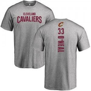 Nike T-Shirt De Basket O'Neal Cavaliers No.33 Homme & Enfant Ash Backer
