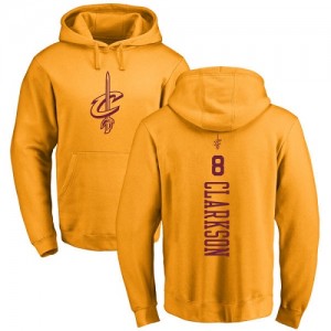 Nike Hoodie De Basket Jordan Clarkson Cleveland Cavaliers or One Color Backer Homme & Enfant #8 Pullover