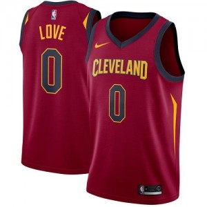 Maillot Basket Kevin Love Cavaliers #0 Icon Edition Enfant Marron Nike