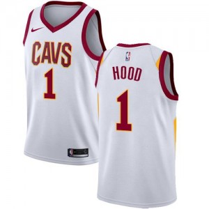 Nike Maillots Basket Rodney Hood Cavaliers Association Edition Blanc Homme No.1