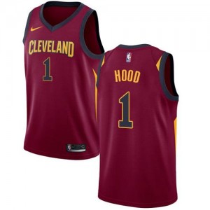Nike Maillots Hood Cleveland Cavaliers No.1 Marron Homme Icon Edition