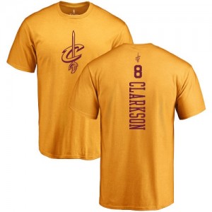 T-Shirts De Clarkson Cavaliers No.8 Nike Homme & Enfant or One Color Backer 