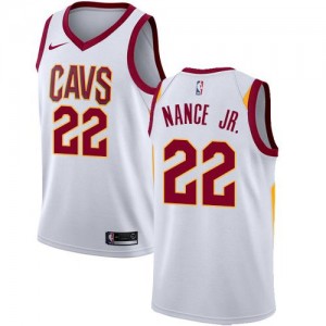 Maillot De Basket Larry Nance Jr. Cleveland Cavaliers #22 Enfant Association Edition Nike Blanc