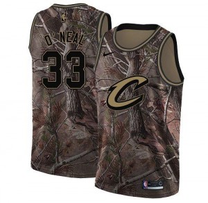 Nike Maillots De O'Neal Cavaliers Camouflage Realtree Collection No.33 Homme