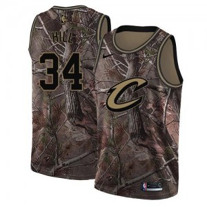 Nike Maillot Hill Cleveland Cavaliers Camouflage Realtree Collection Enfant #34