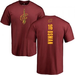 Nike NBA T-Shirt De Basket Osman Cleveland Cavaliers Marron Backer No.16 Homme & Enfant