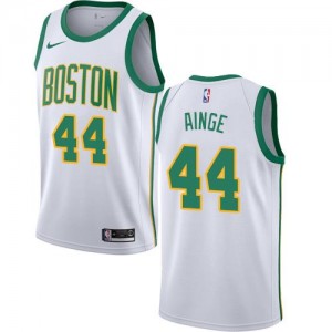 Maillots De Danny Ainge Celtics City Edition No.44 Nike Homme Blanc
