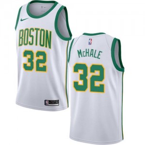 Maillot Basket Mchale Celtics Nike Blanc City Edition No.32 Enfant