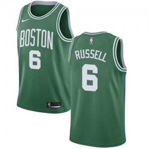 Maillots Basket Bill Russell Boston Celtics Icon Edition Nike #6 Homme vert