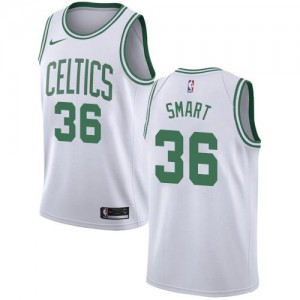 Nike NBA Maillot Smart Celtics Association Edition #36 Enfant Blanc