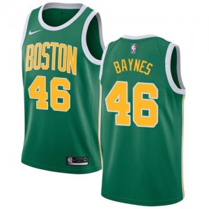 Nike Maillot De Basket Baynes Boston Celtics #46 Homme Earned Edition vert