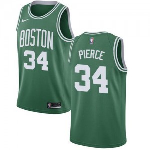 Nike Maillots Pierce Celtics No.34 vert Icon Edition Homme