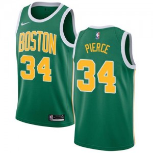Nike NBA Maillot De Pierce Boston Celtics Homme No.34 vert Earned Edition