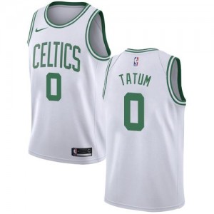 Maillots Tatum Celtics Blanc No.0 Enfant Association Edition Nike
