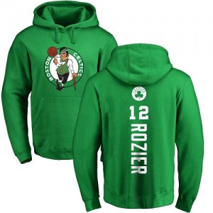 Nike NBA Hoodie Terry Rozier Celtics Homme & Enfant Jaune vert Backer No.12 Pullover