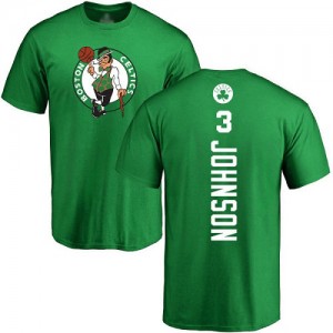 T-Shirt Johnson Celtics Nike #3 Homme & Enfant Jaune vert Backer