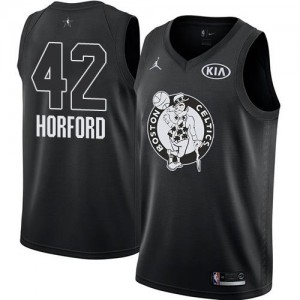 Maillots De Basket Horford Boston Celtics Noir No.42 Jordan Brand 2018 All-Star Game Homme