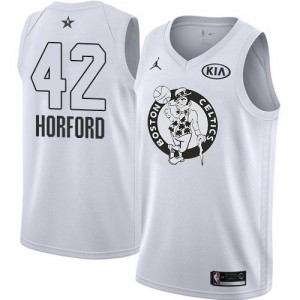 Jordan Brand NBA Maillots Basket Horford Boston Celtics Blanc Enfant 2018 All-Star Game #42
