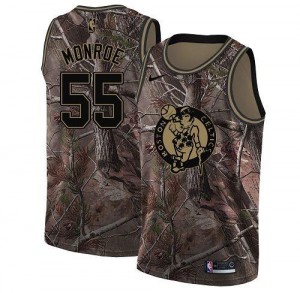 Nike NBA Maillots Greg Monroe Boston Celtics Realtree Collection Homme No.55 Camouflage