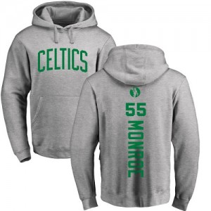 Nike Hoodie Monroe Boston Celtics No.55 Pullover Homme & Enfant Ash Backer