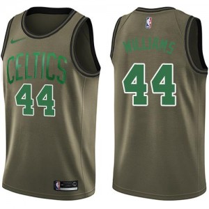 Nike NBA Maillot Williams Boston Celtics No.44 vert Salute to Service Enfant