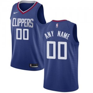 Personnalise Maillot Basket Clippers Homme Icon Edition Bleu Nike
