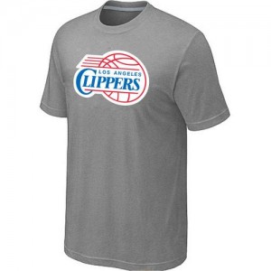  NBA T-Shirt De Los Angeles Clippers Homme Gris Big & Tall Primary Logo 