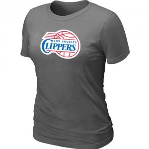  NBA T-Shirt Basket Clippers Big & Tall Primary Logo Femme Gris foncé