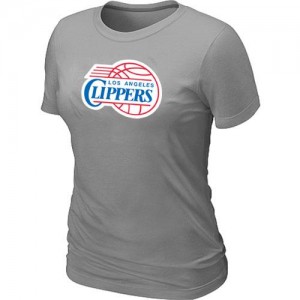  NBA Tee-Shirt De LA Clippers Femme Big & Tall Primary Logo Gris