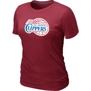  NBA Tee-Shirt Basket LA Clippers Big & Tall Primary Logo Rouge Femme 