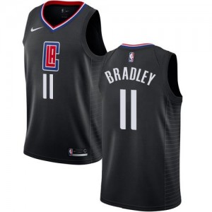Nike NBA Maillots Bradley Los Angeles Clippers Enfant No.11 Noir Statement Edition