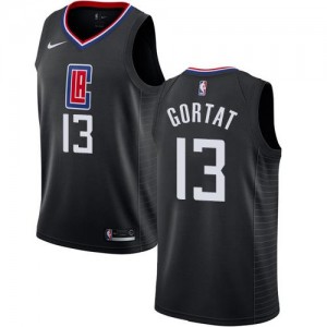 Maillots Marcin Gortat Clippers #13 Noir Statement Edition Homme Nike