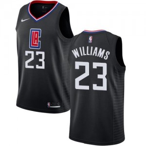 Nike NBA Maillots De Basket Williams Los Angeles Clippers #23 Homme Statement Edition Noir
