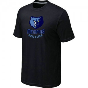  T-Shirt Memphis Grizzlies Noir Big & Tall Primary Logo Homme