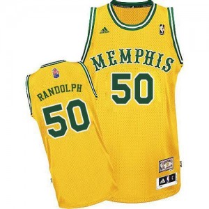 Maillot Zach Randolph Memphis Grizzlies ABA Hardwood Classic Adidas or Homme #50
