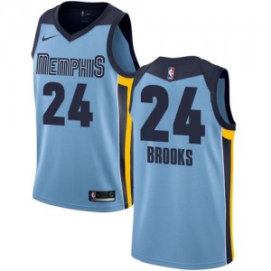 Nike Maillots De Basket Dillon Brooks Memphis Grizzlies Bleu clair #24 Enfant Statement Edition