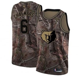 Maillots De Basket Chalmers Memphis Grizzlies Nike Enfant Camouflage #6 Realtree Collection