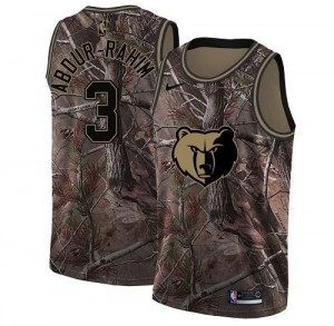 Maillot De Shareef Abdur-Rahim Grizzlies Homme Realtree Collection Nike Camouflage #3