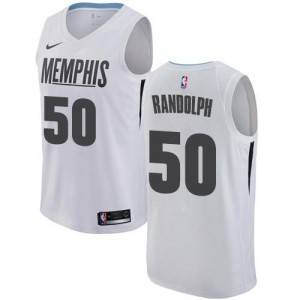 Nike Maillots Zach Randolph Grizzlies #50 City Edition Blanc Enfant